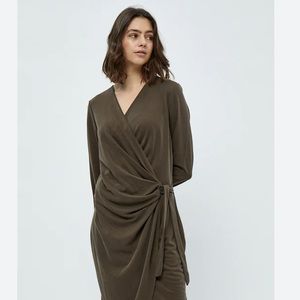 NICHOLAS Silk Draped Dress